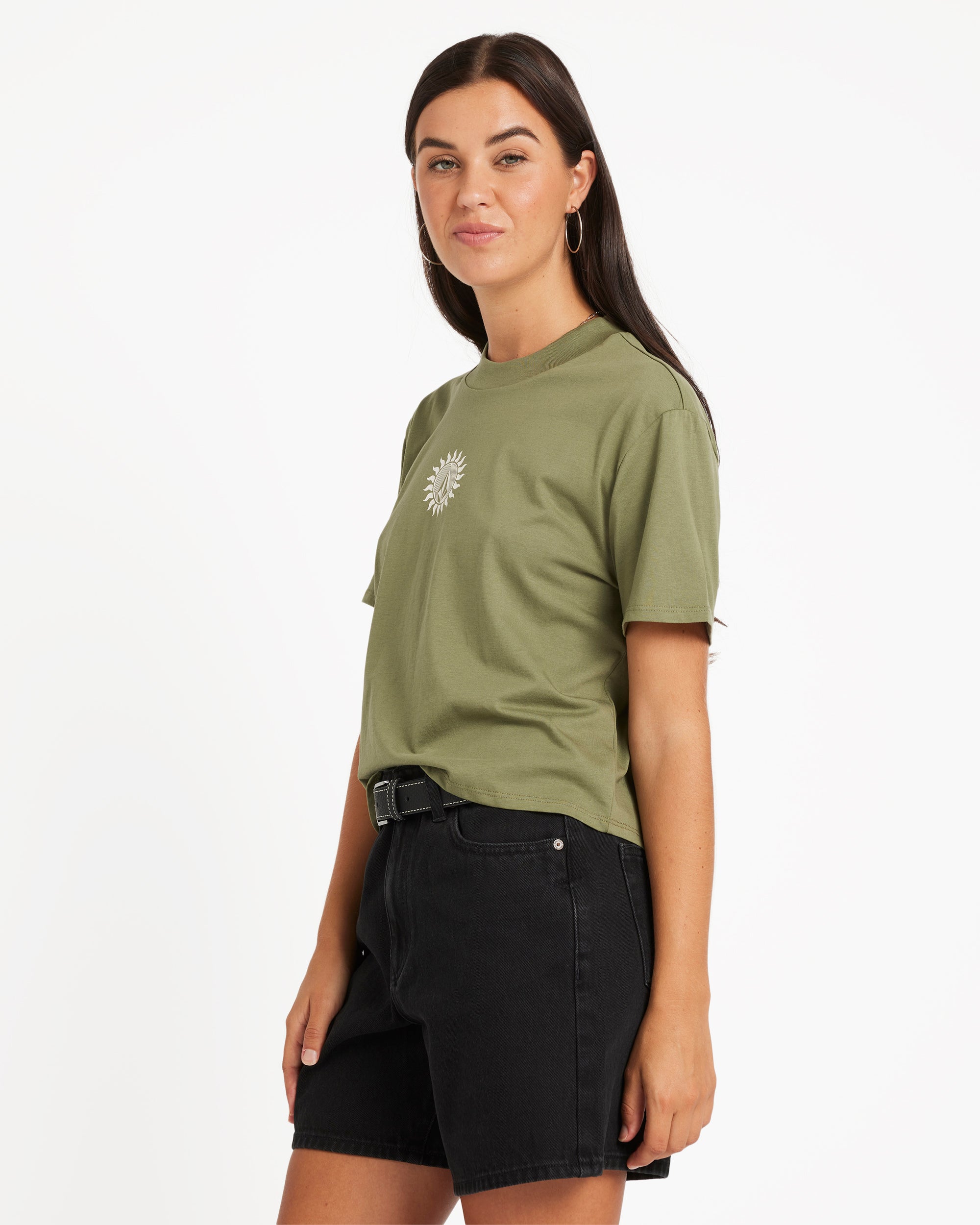 Dial Crop Tee