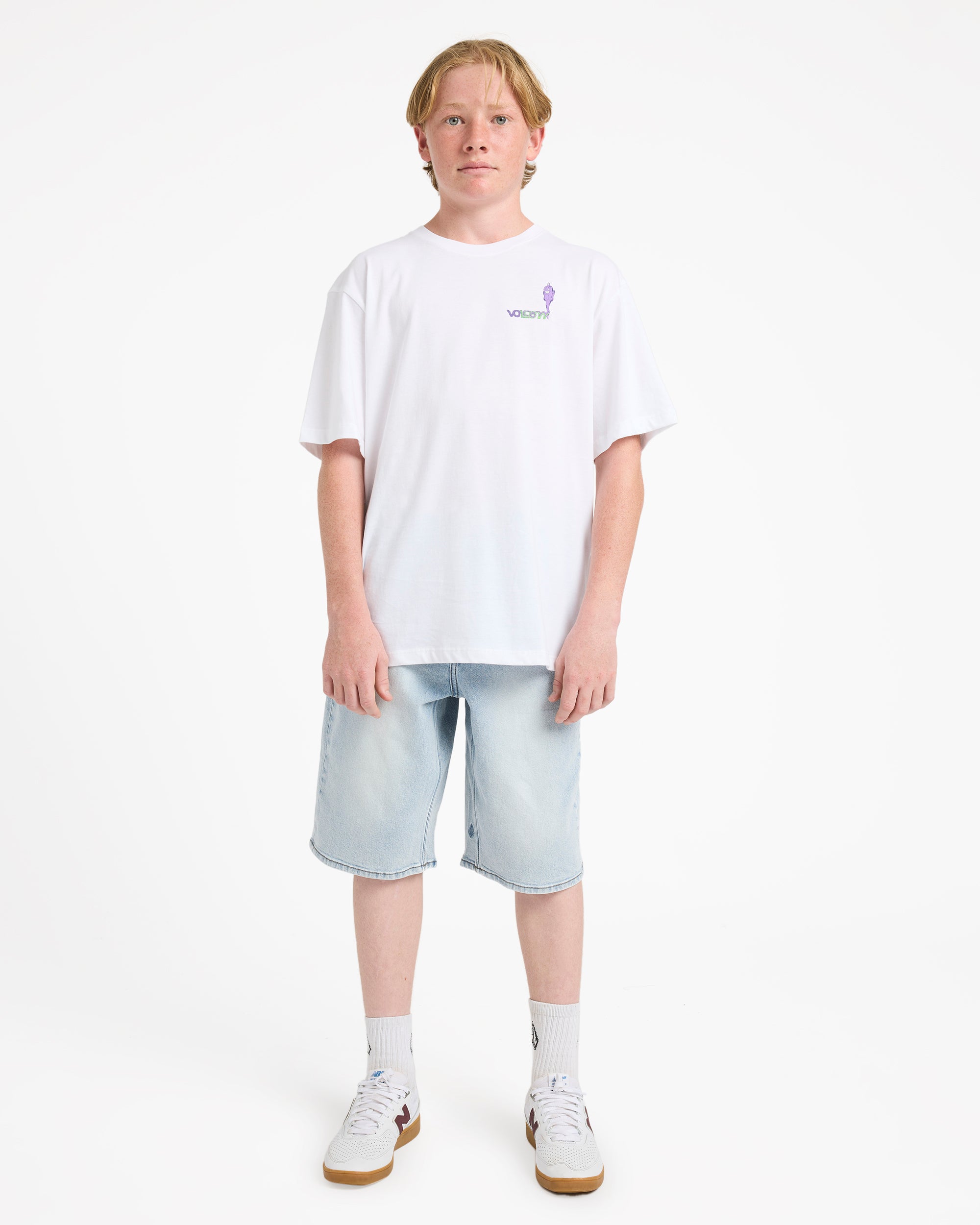 Boys 8-16 Billow Denim Shorts
