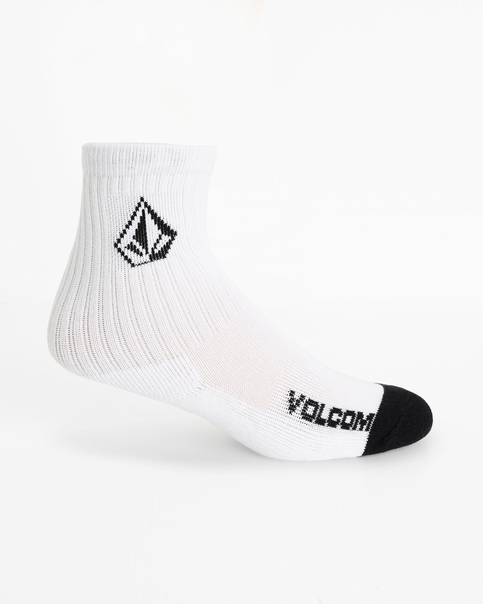 Boys 8-16 Full Stone 3 Pack Crew Socks