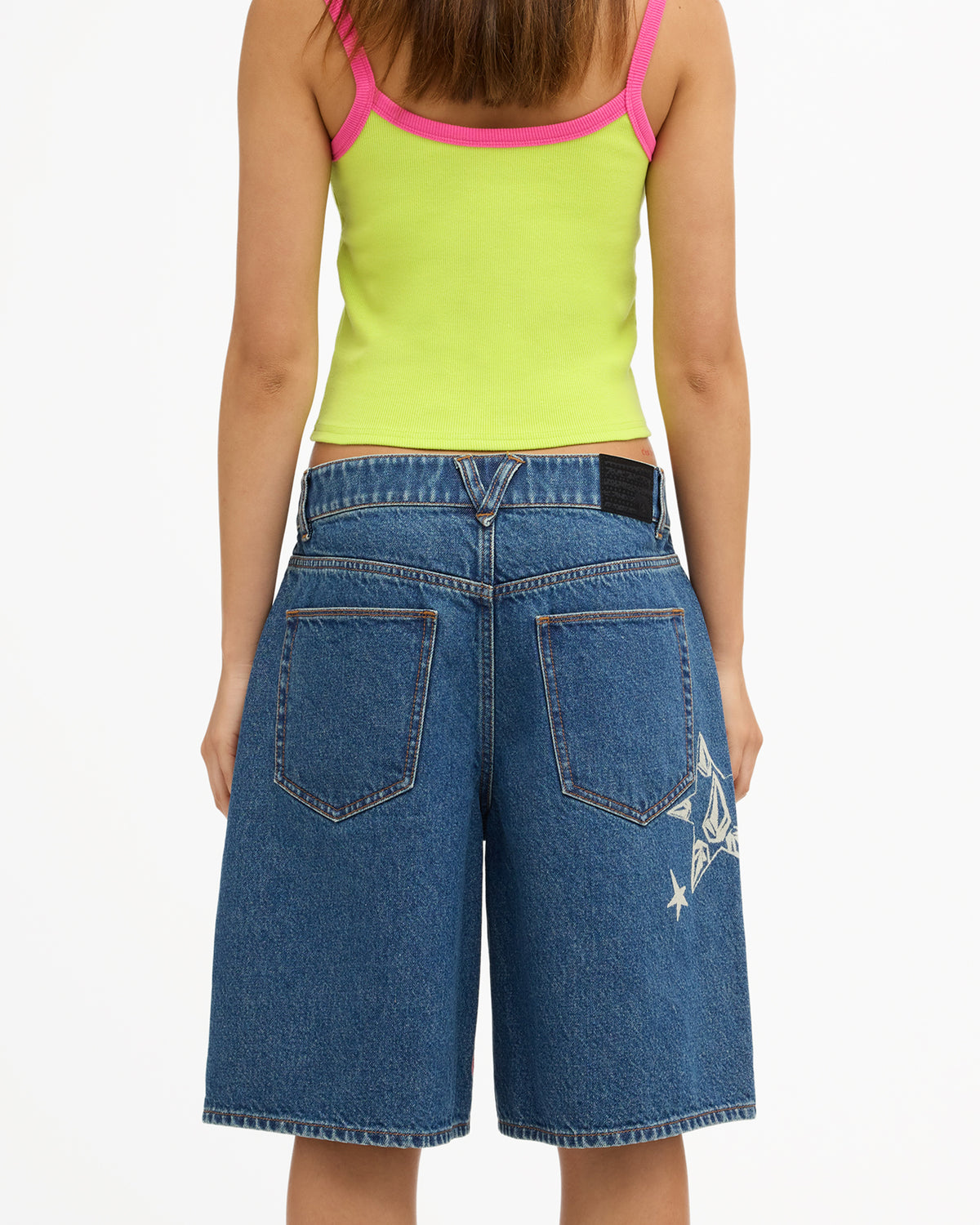 Womens Jaleesa Vincent Denim Shorts
