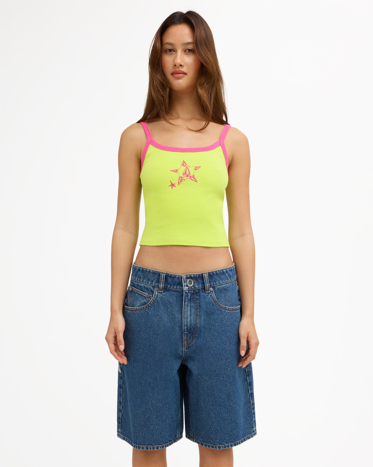 Womens Jaleesa Vincent Denim Shorts