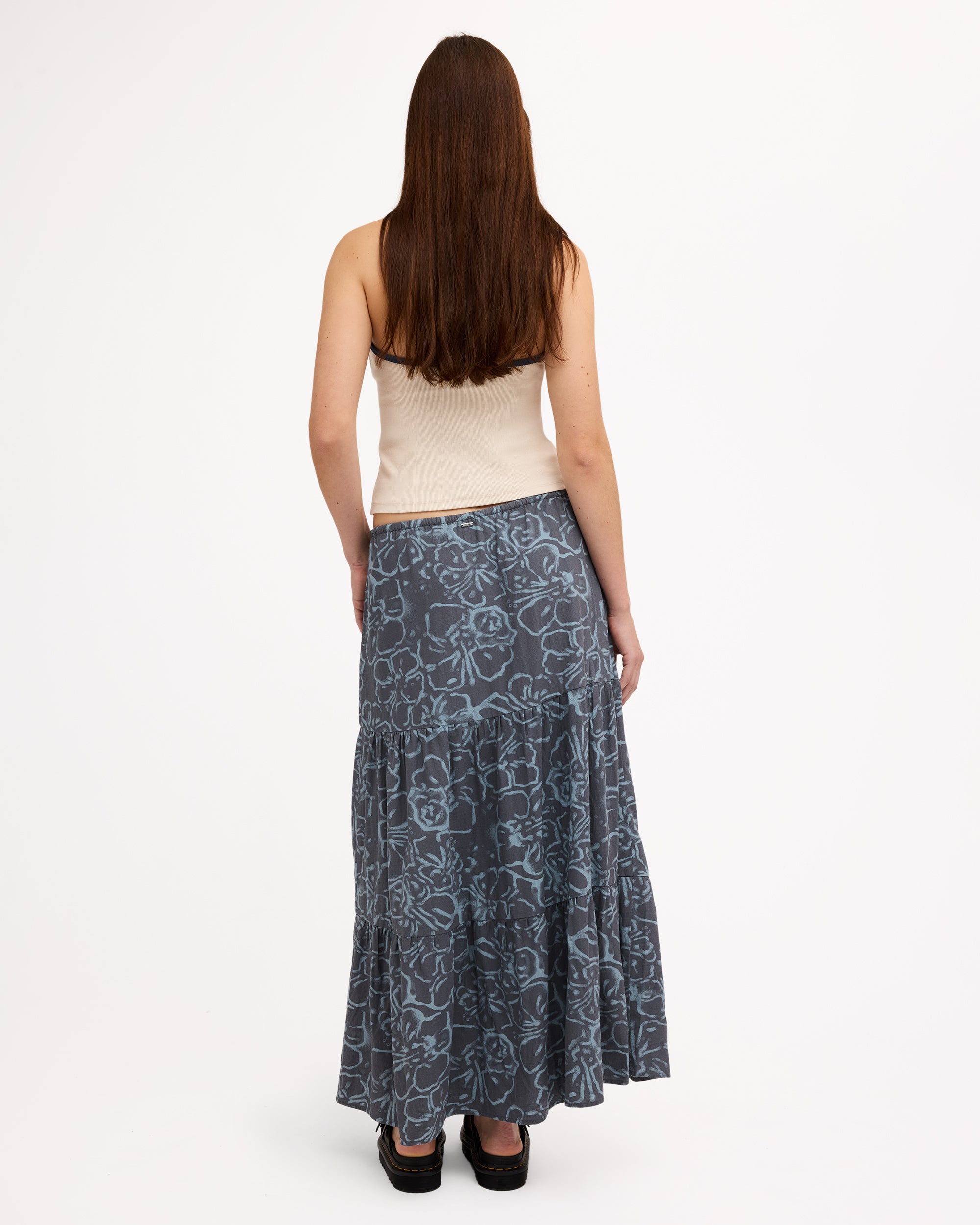 Womens Boa Maxi Skirt