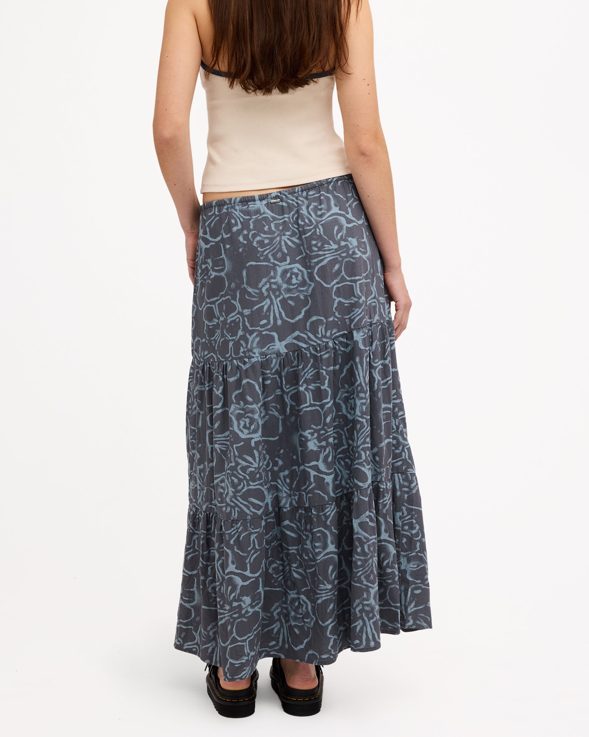 Womens Boa Maxi Skirt