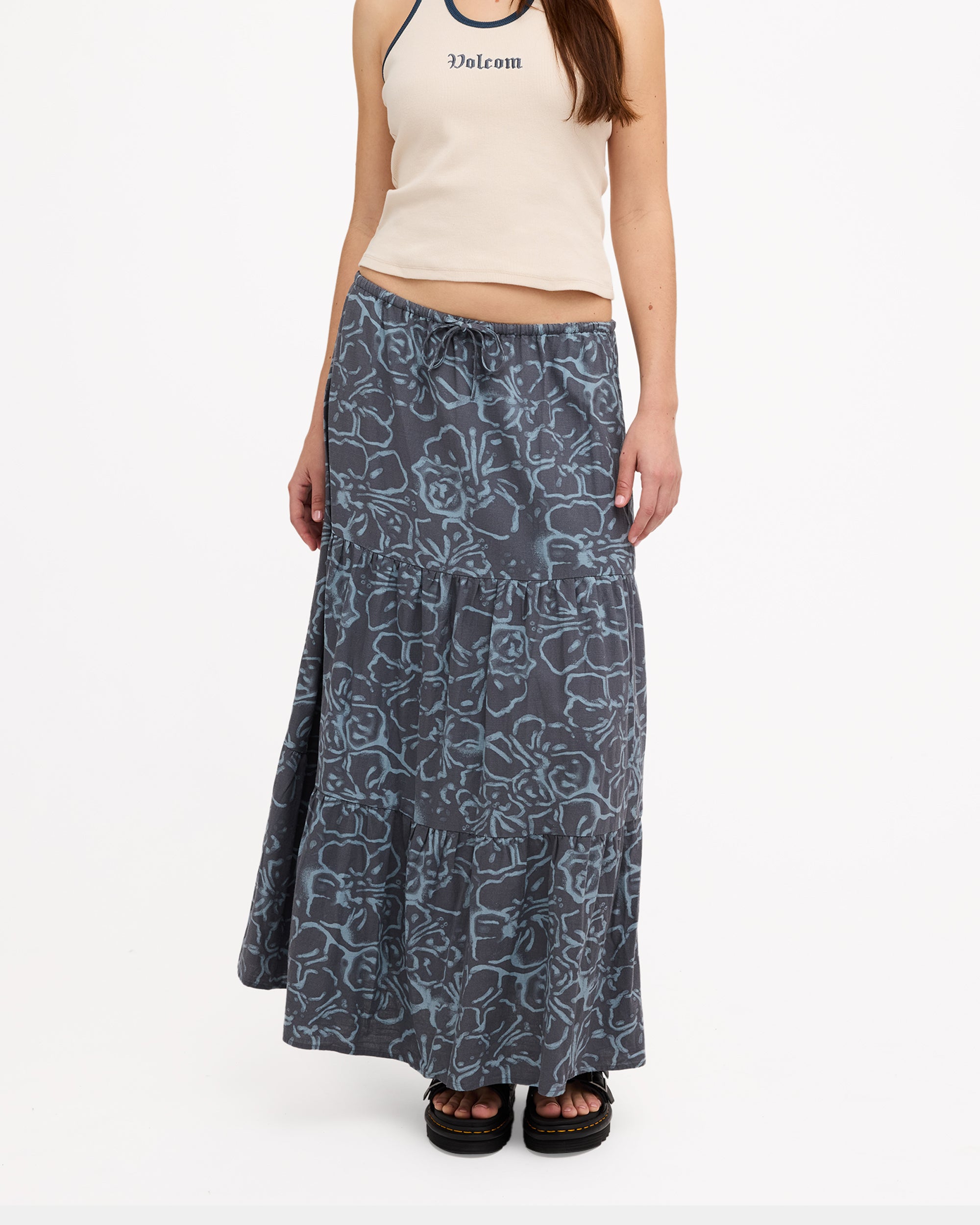 Womens Boa Maxi Skirt