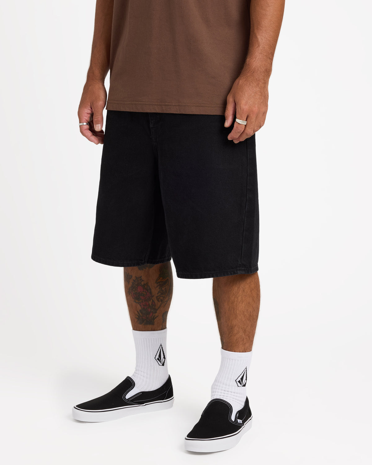 Mens Billow Denim Shorts