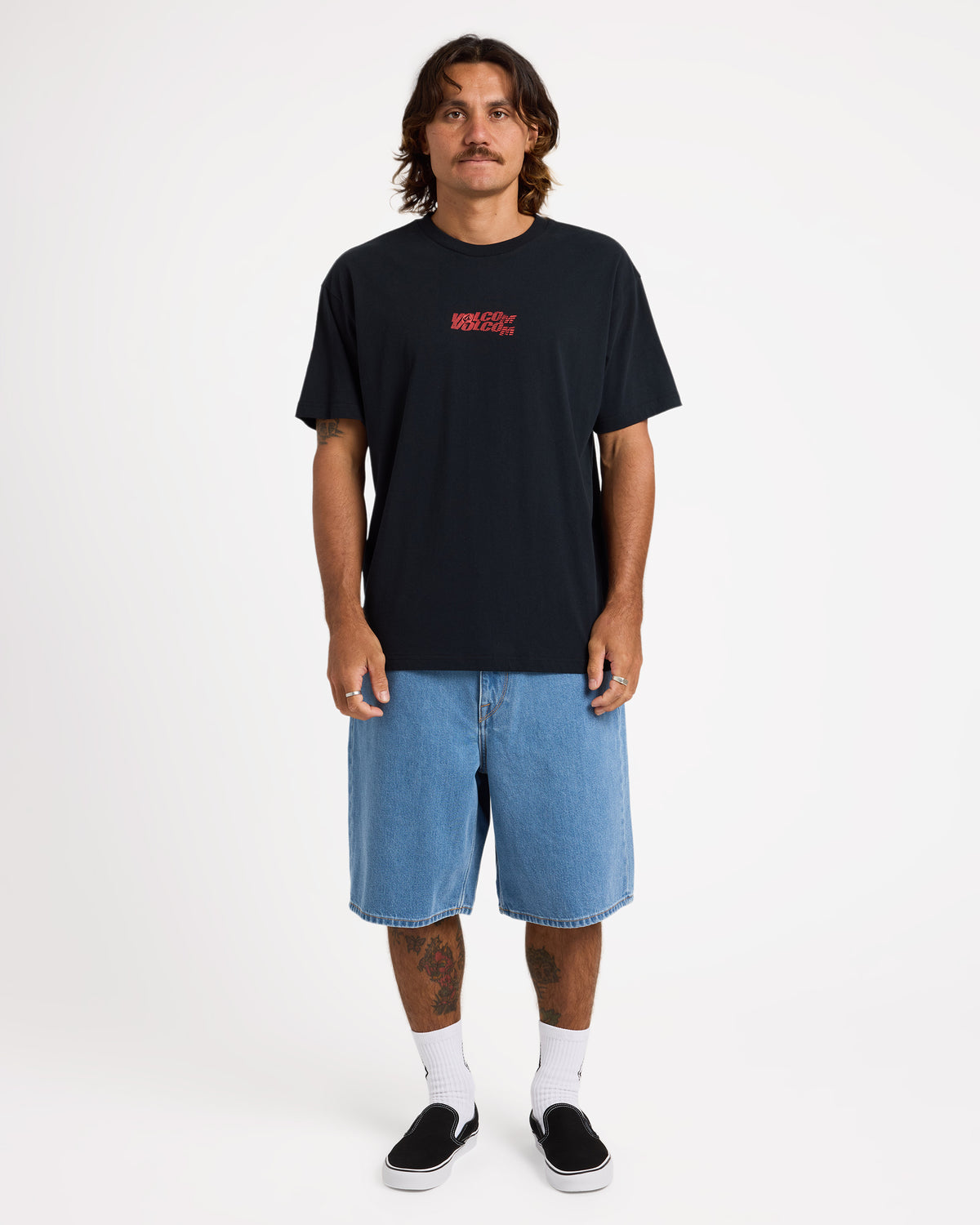 Mens Billow Denim Shorts