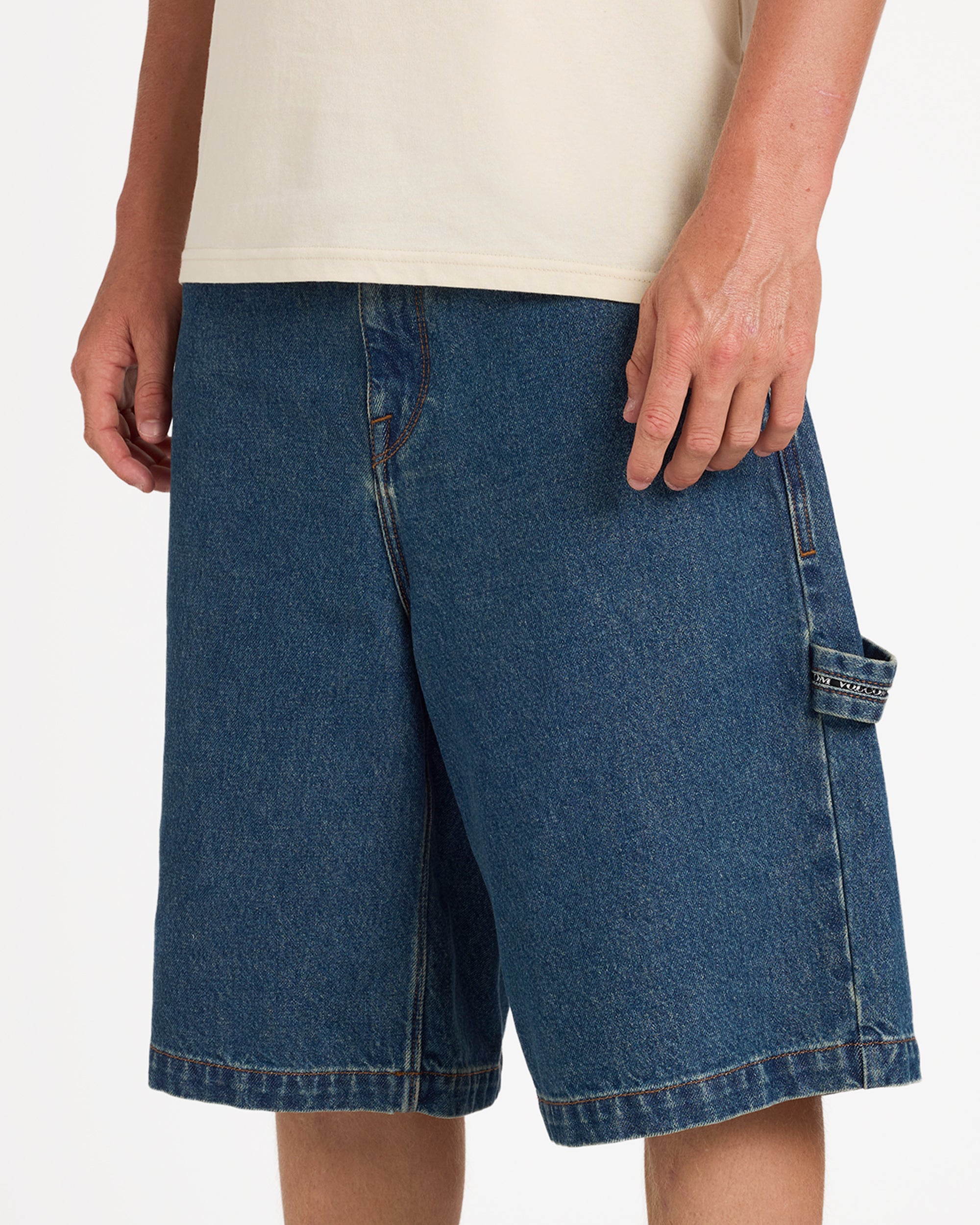 Mens Stonemill Denim Shorts