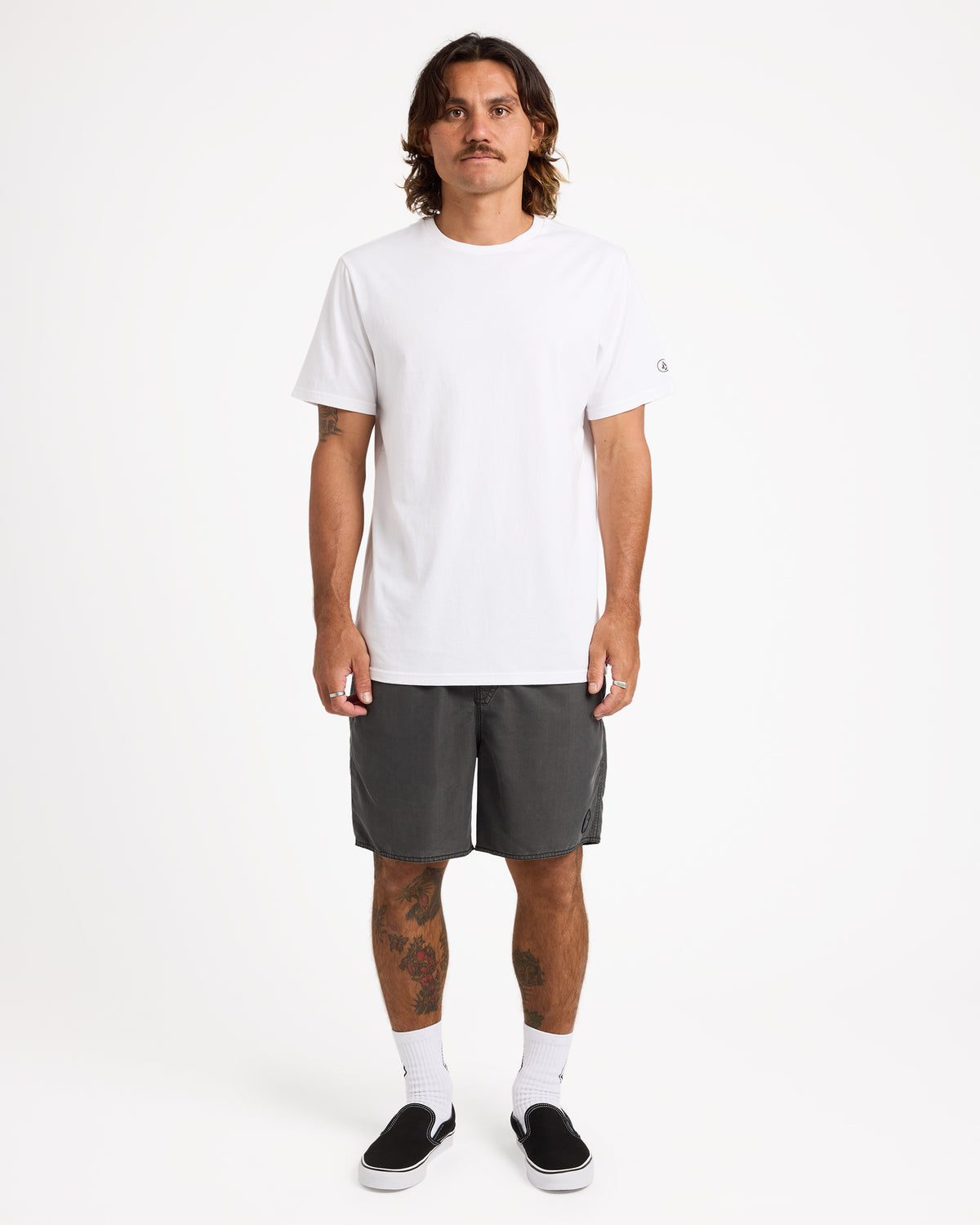 Mens Center 17" Volley Shorts