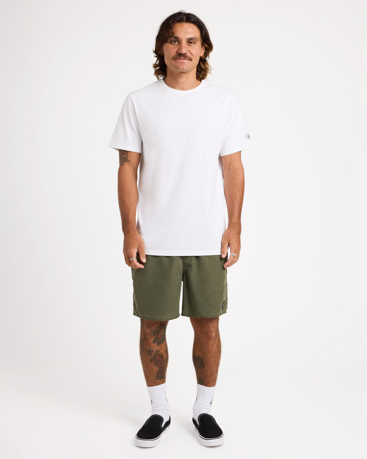 Mens Center 17" Volley Shorts