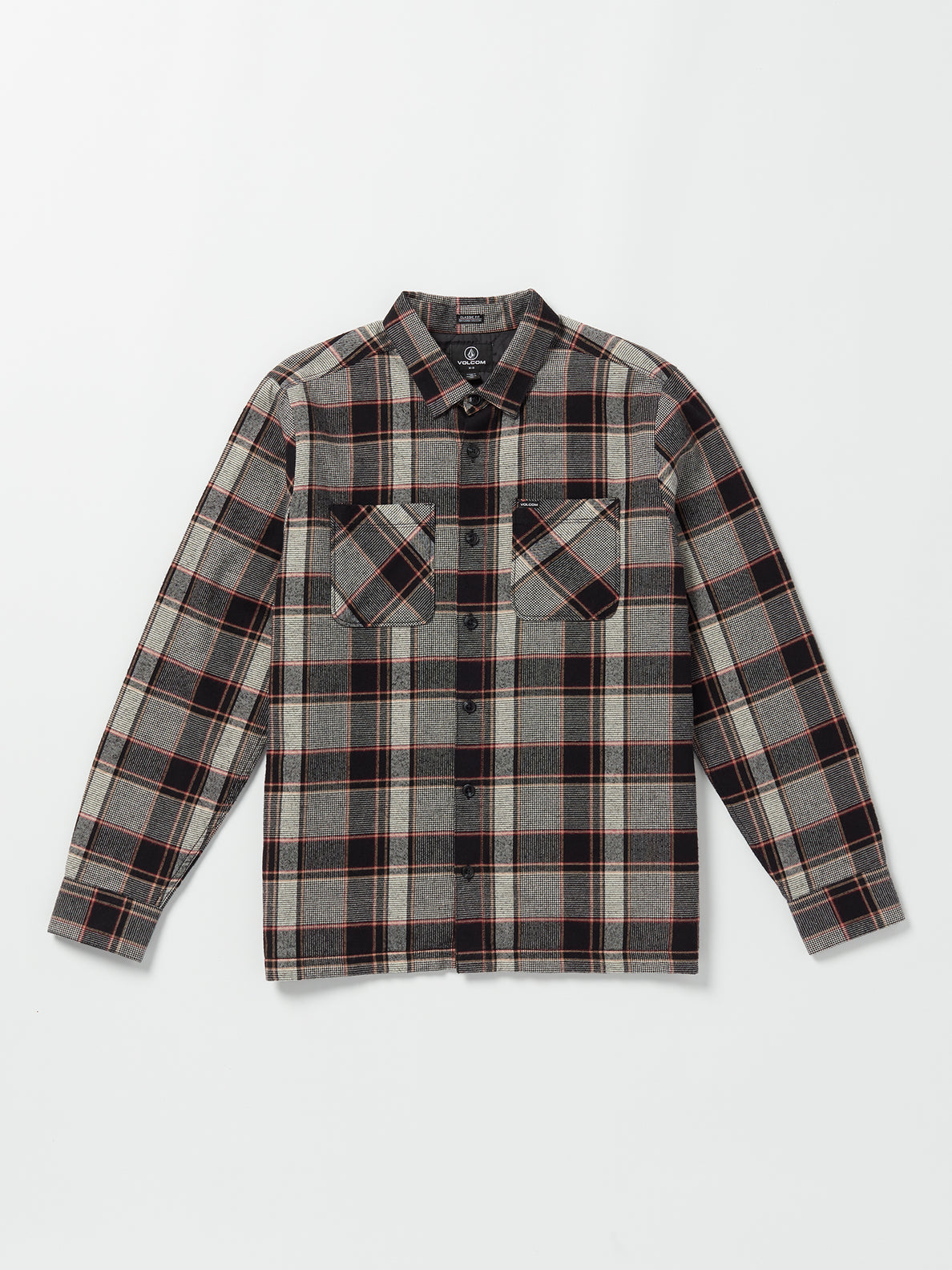 Brickstone Lined Flannel Ls Dirty White (A0532300_DWH) [F]