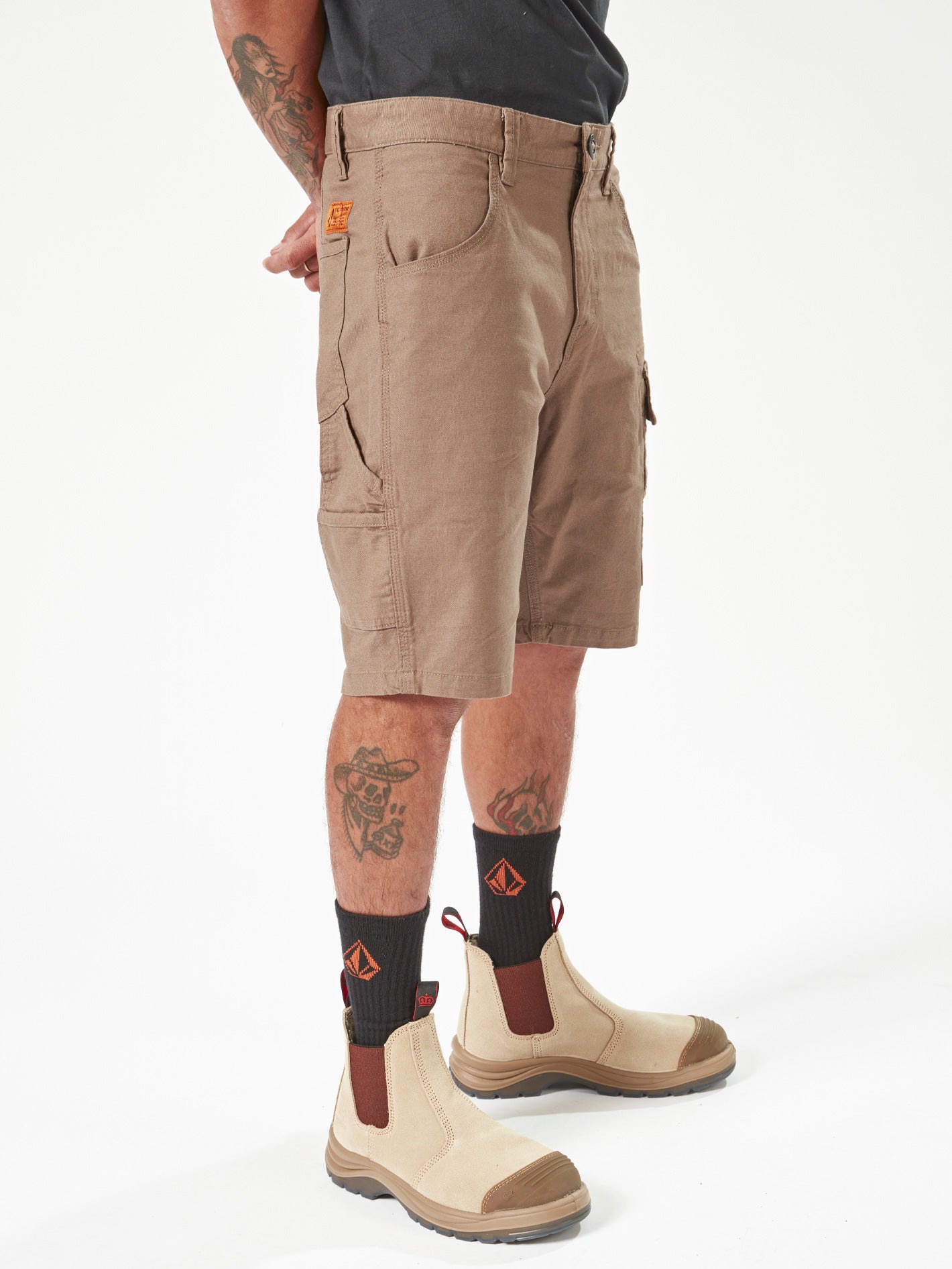Mens Volcom Workwear Caliper Work Short 20"