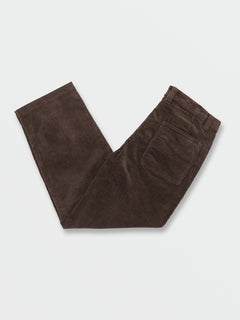 Modown Relaxed Tapered Corduroy Pant - Dark Brown