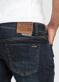 Vorta Slim Fit Jeans - Dirty Vintage Indigo (A1912302_VBL) [2]