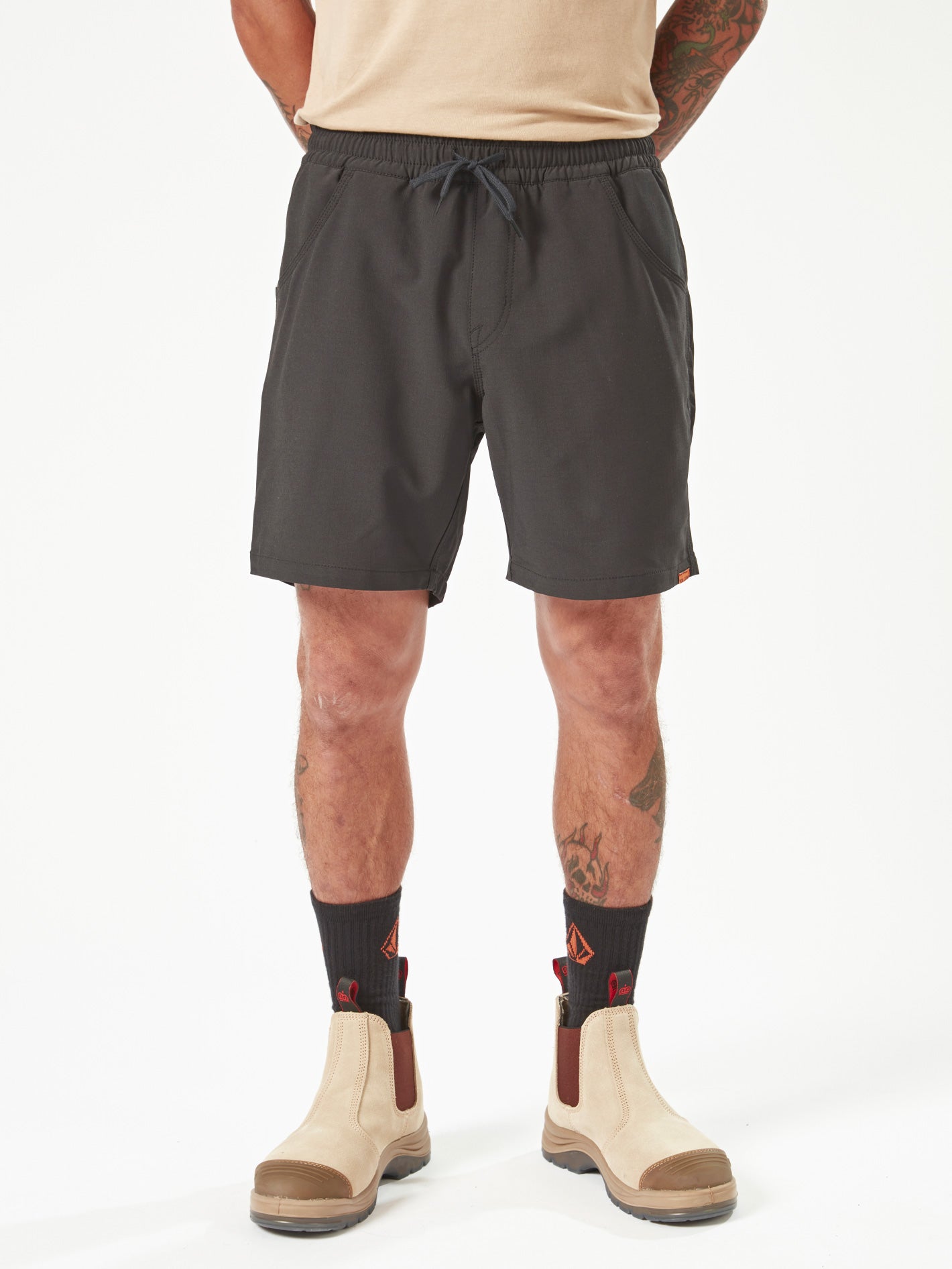 Volcom Workwear Rack Hybrid Elastic Waist Shorts