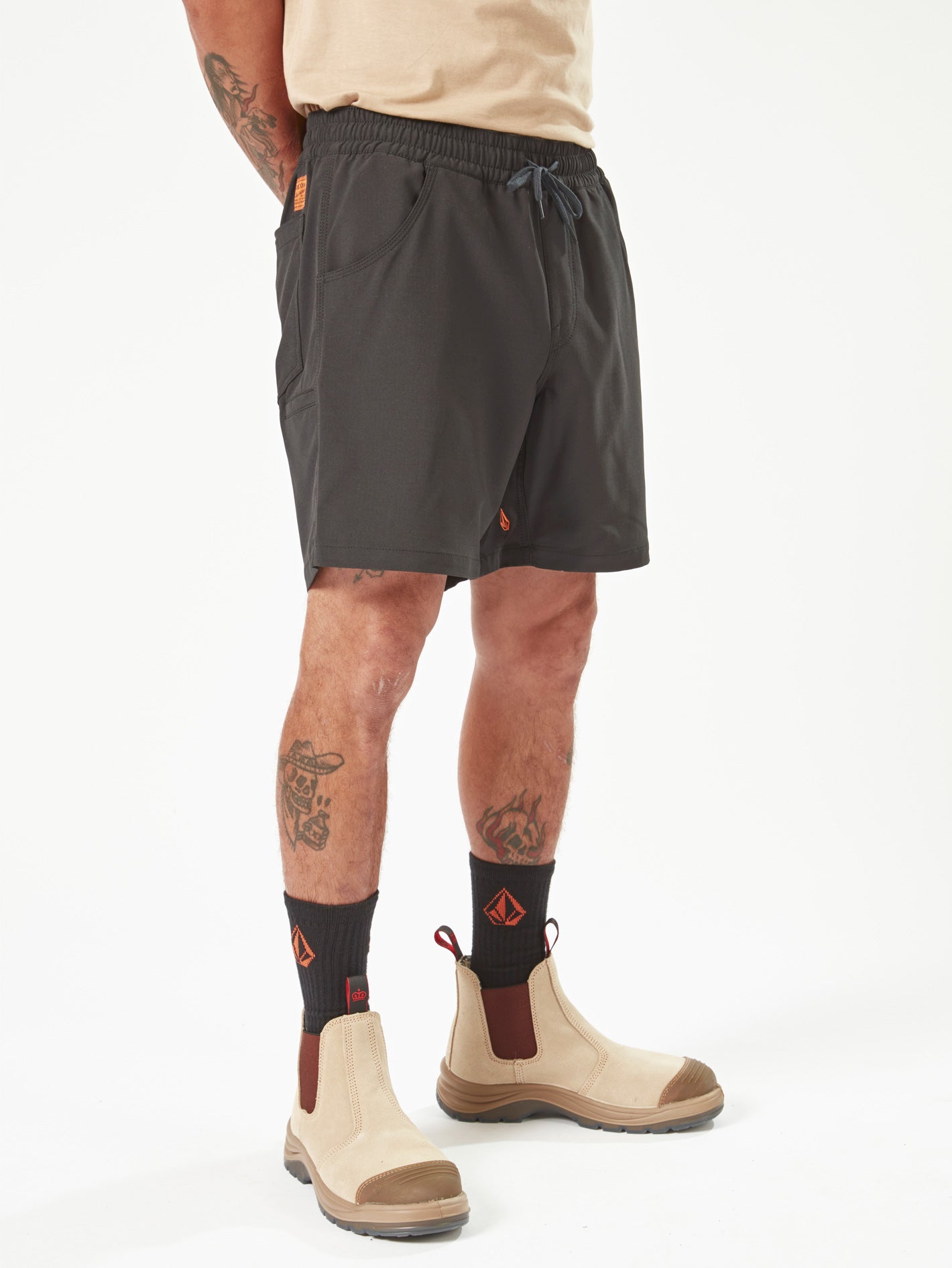 Volcom Workwear Rack Hybrid Elastic Waist Shorts