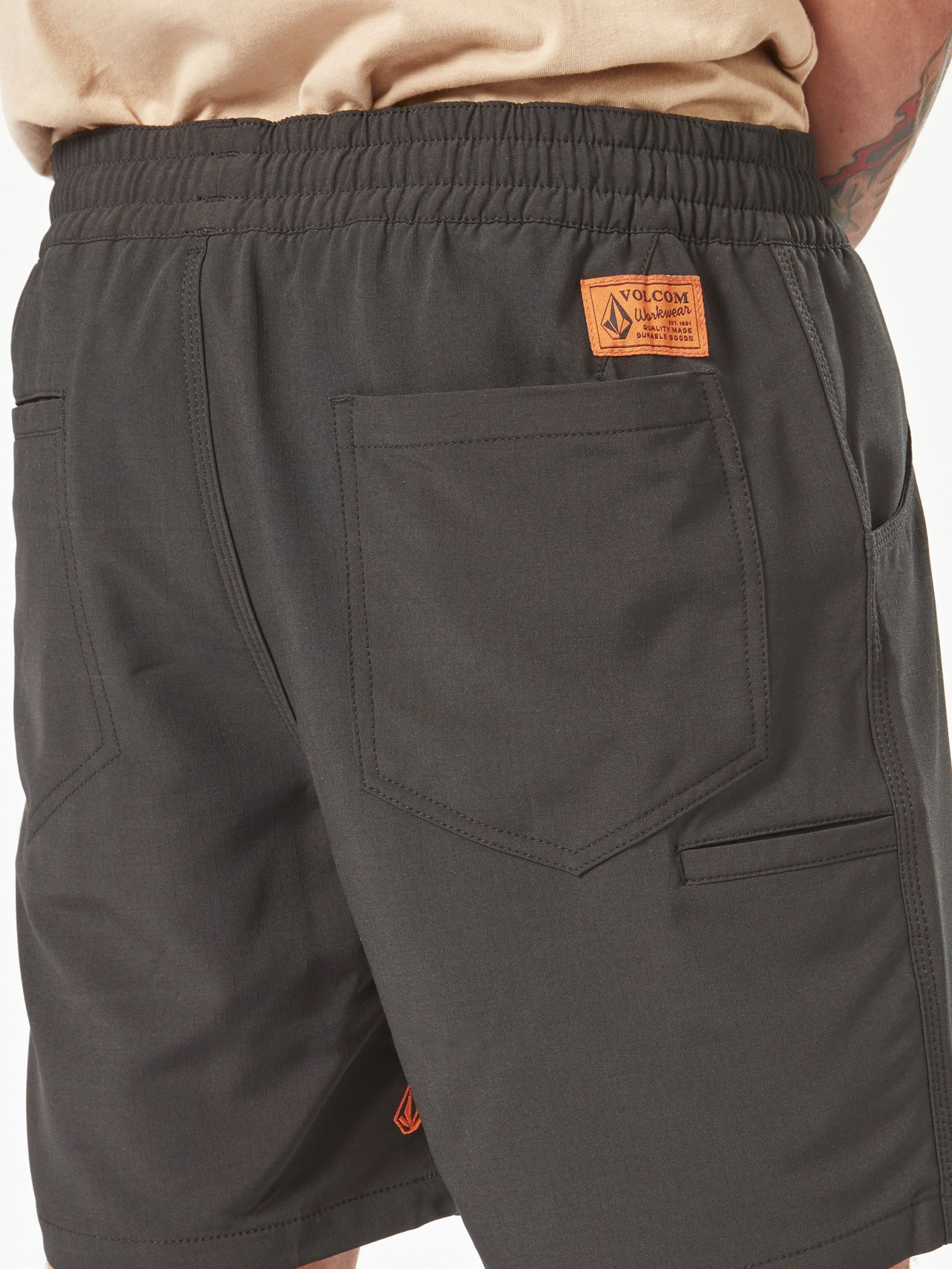 Volcom Workwear Rack Hybrid Elastic Waist Shorts
