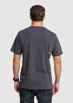 Mini Circle Stone Short Sleeve T-Shirt - Asphalt Black (A4302301_ASB) [B]