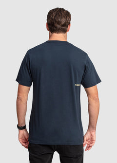 Mini Circle Stone Short Sleeve T-Shirt - Navy (A4302301_NVY) [B]