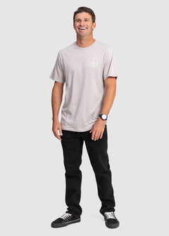 Mini Circle Stone Short Sleeve T-Shirt - Violet Ice (A4302301_VIC) [3]
