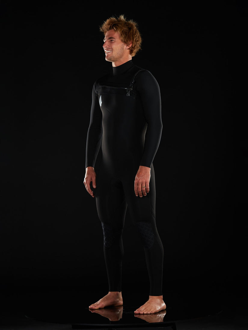 Modulator 3/2mm Chest Zip Wetsuit - Black