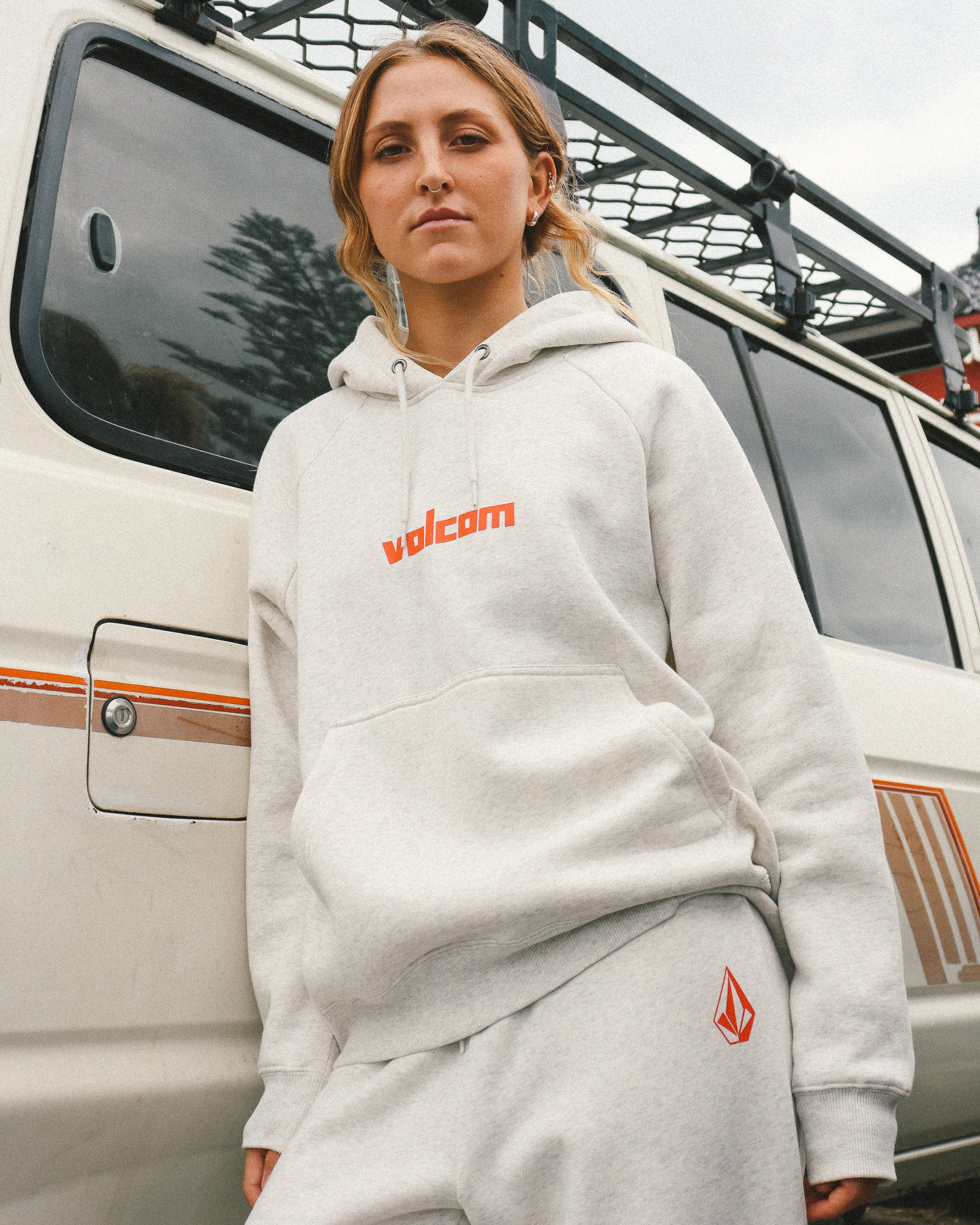 Womens Get More Pullover Hoodie