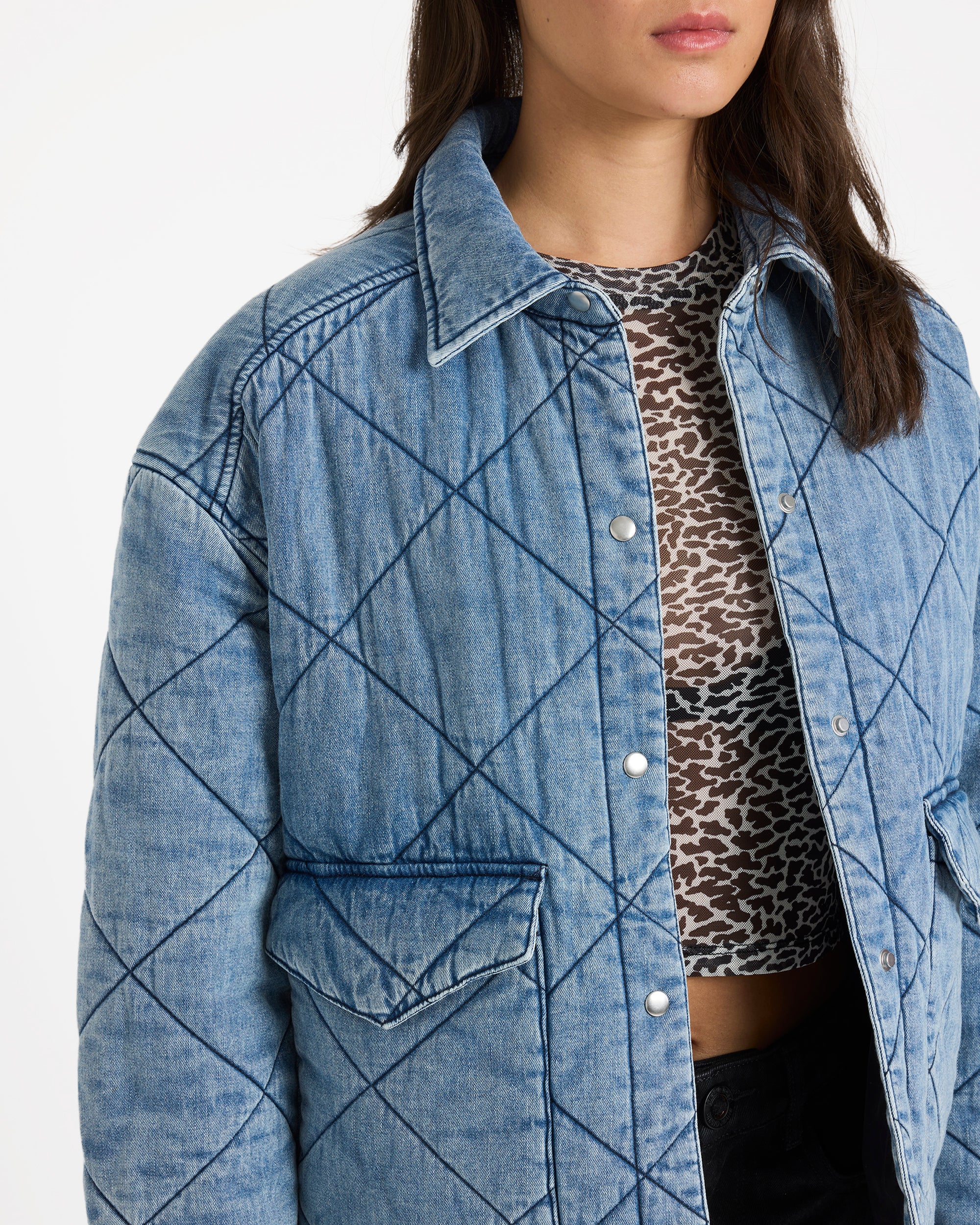 Womens Qc Ramps Quilted Jacket