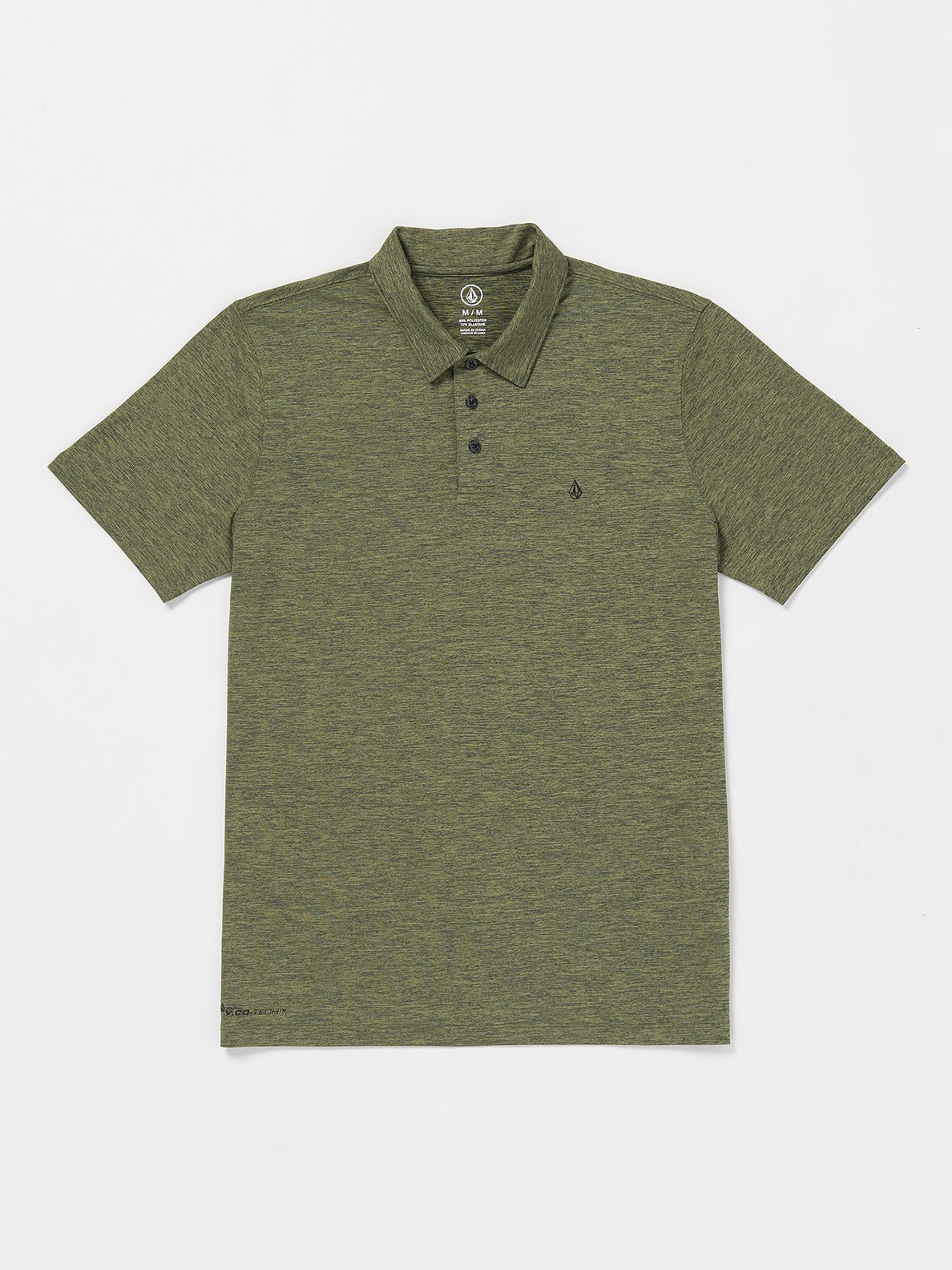 Hazard Pro Polo Short Sleeve Tee - Vintage Green