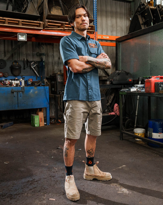Mens Workwear Slab City Short Sleeve Shirt