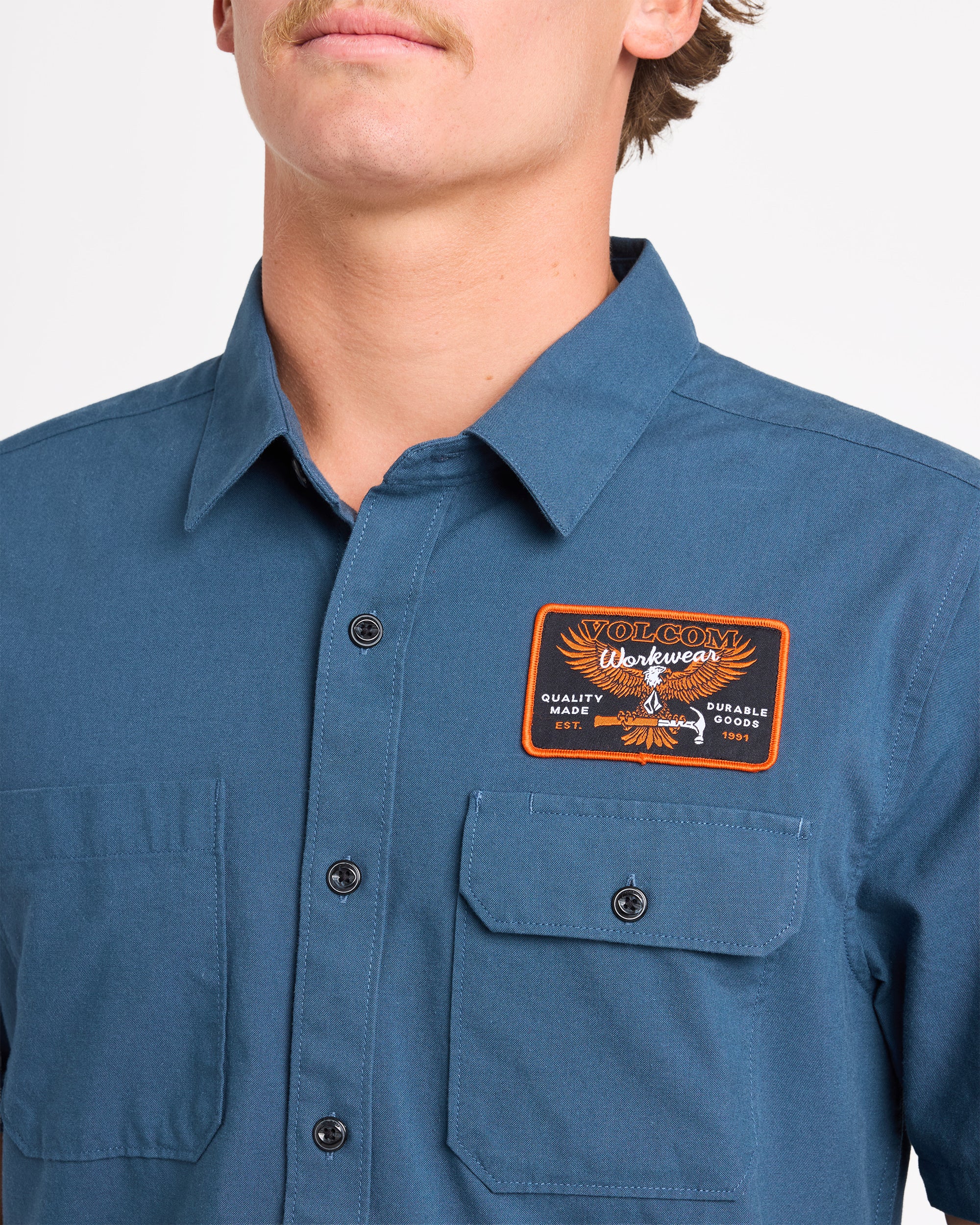 Mens Workwear Slab City Short Sleeve Shirt