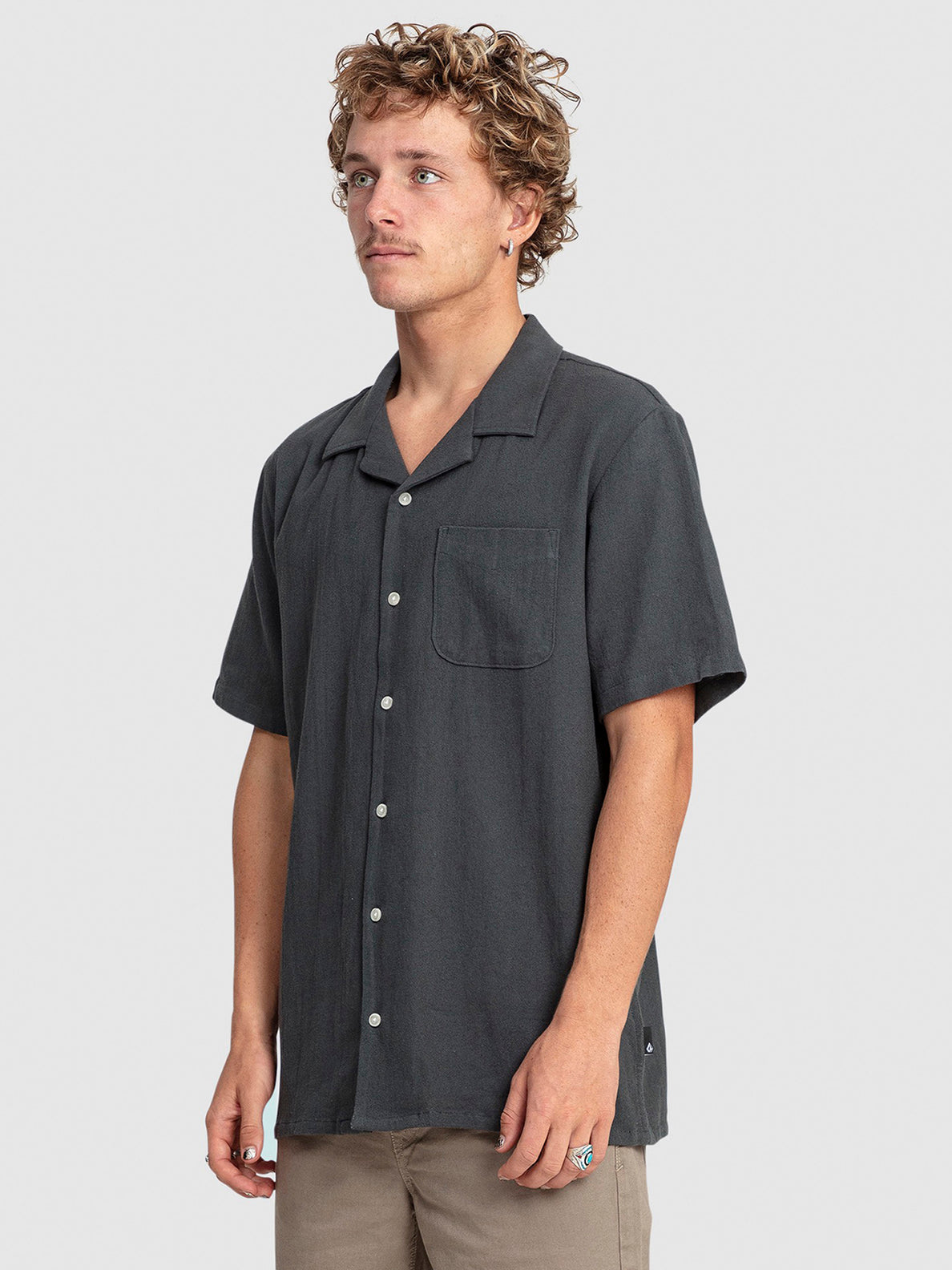 Hobarstone Short Sleeve Shirt - Stealth