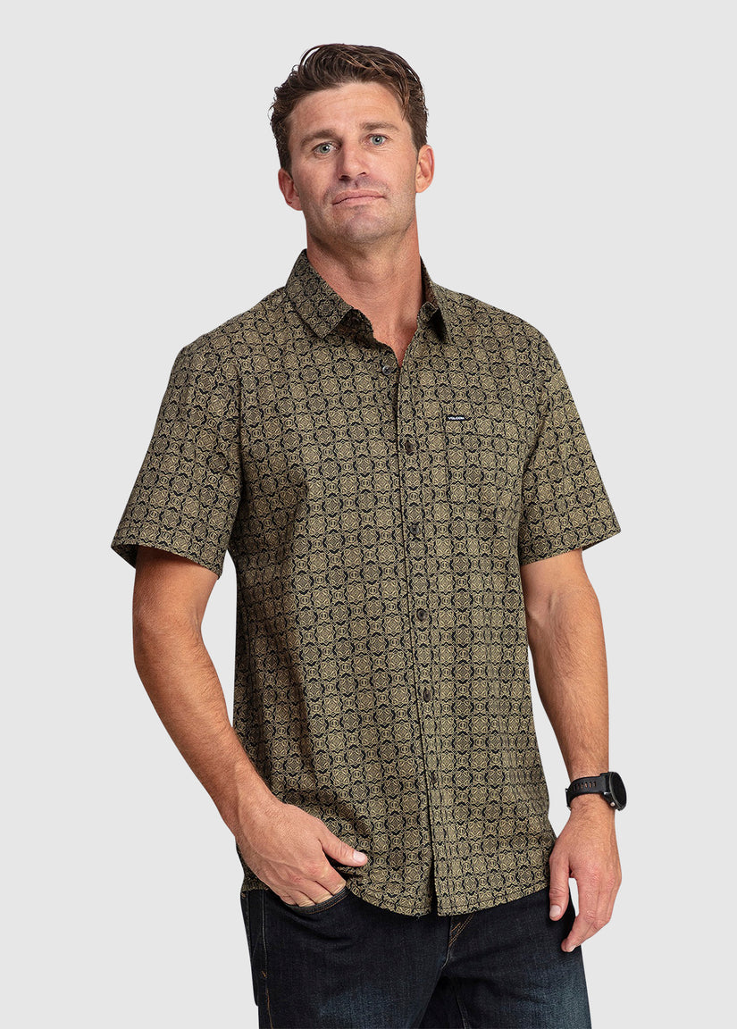 Scaler Stone Short Sleeve Shirt - Stealth