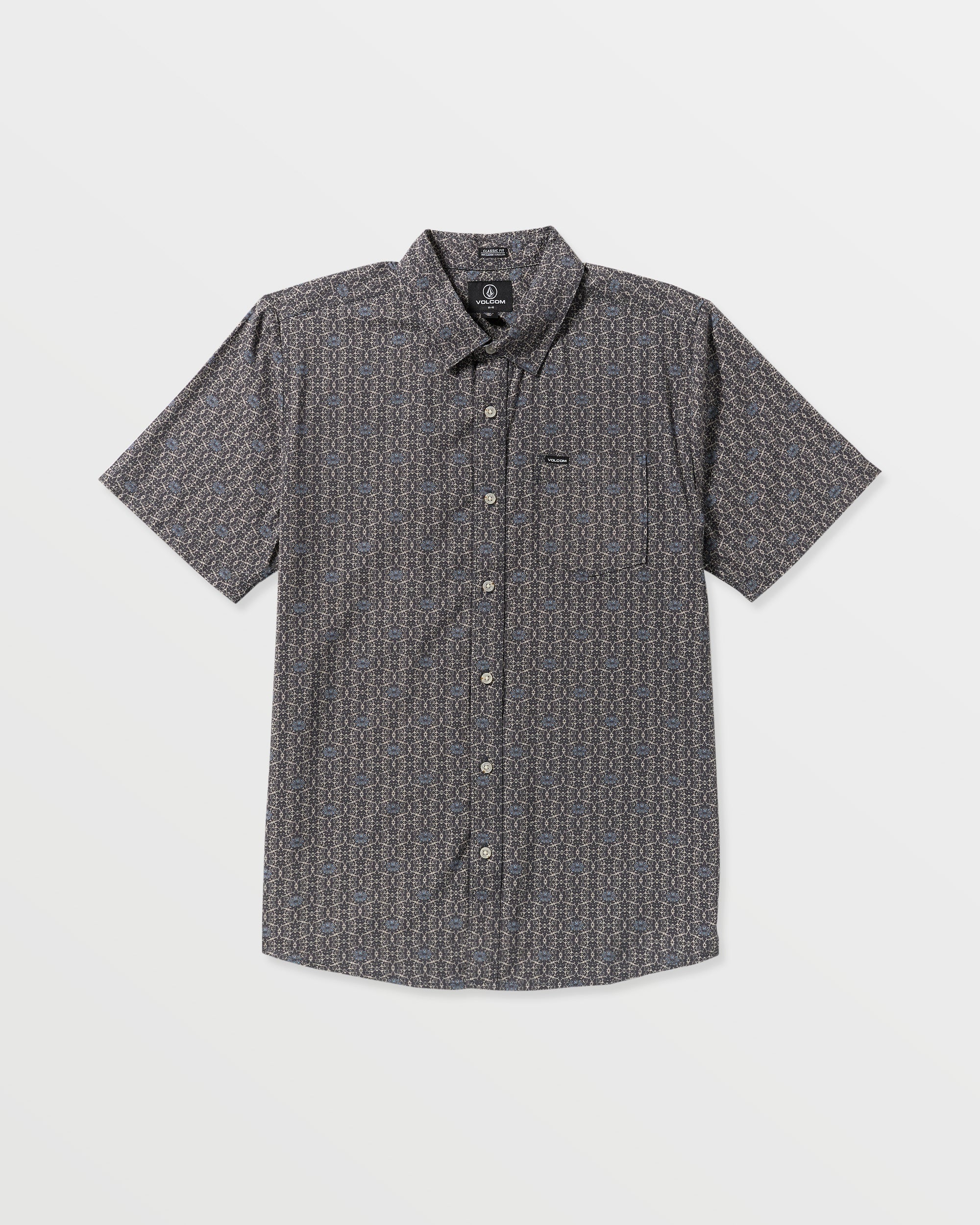 Mens Scaler Stone Woven Short Sleeve Shirt