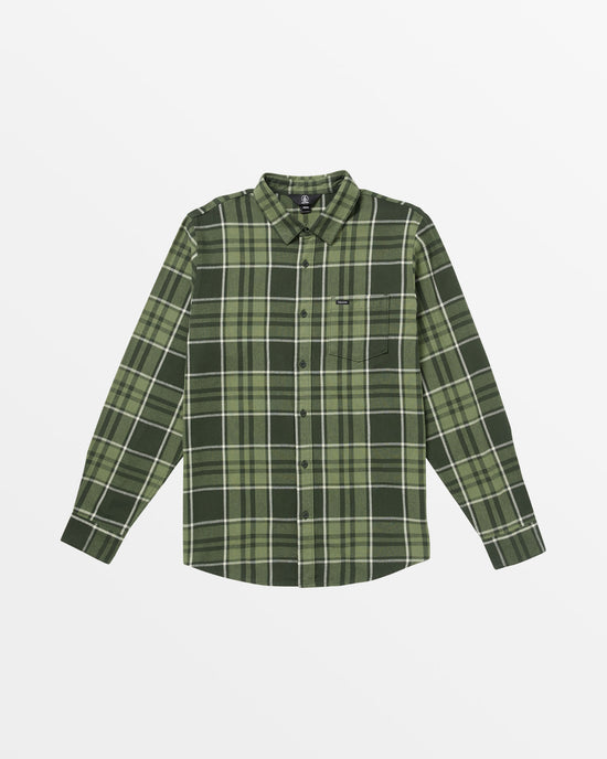 Mens Leland Flannel Long Sleeve Shirt
