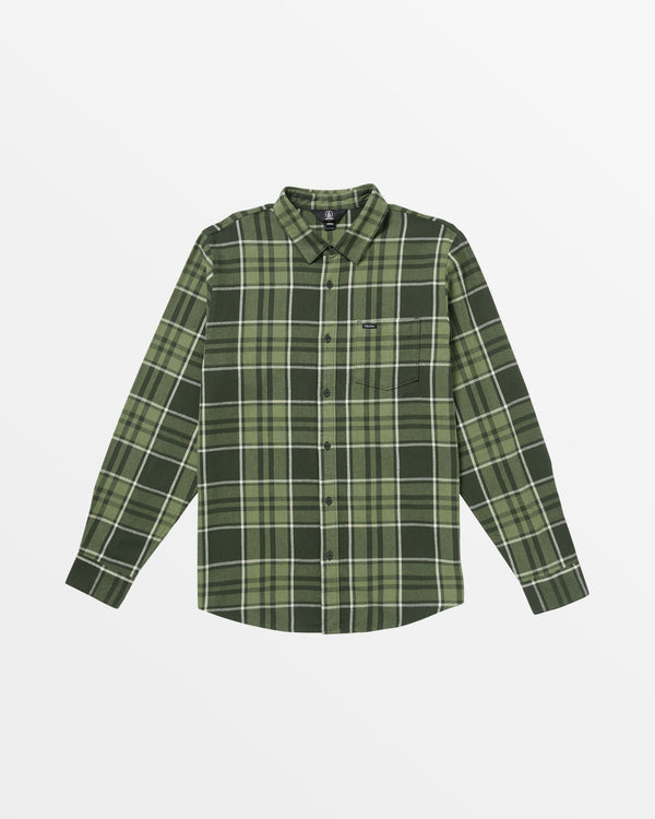 Mens Leland Flannel Long Sleeve Shirt
