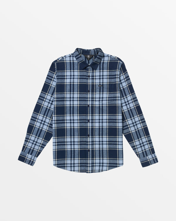 Mens Leland Flannel Long Sleeve Shirt