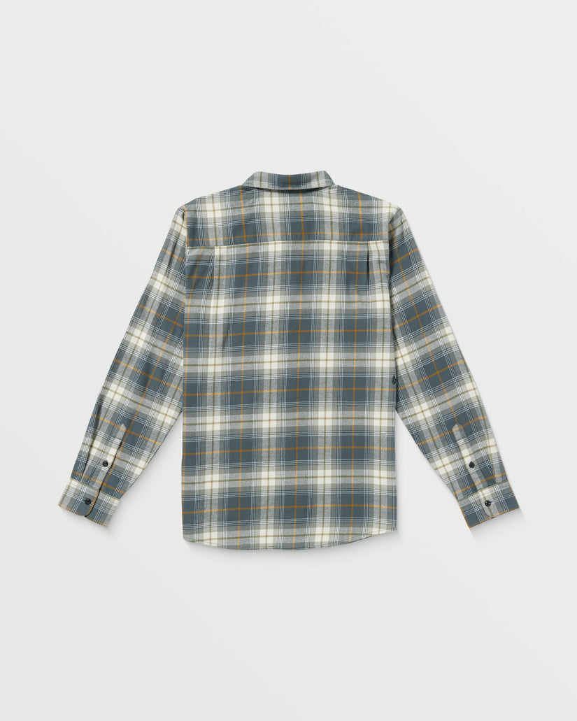 Caden Plaid Long Sleeve Shirt - Dark Slate