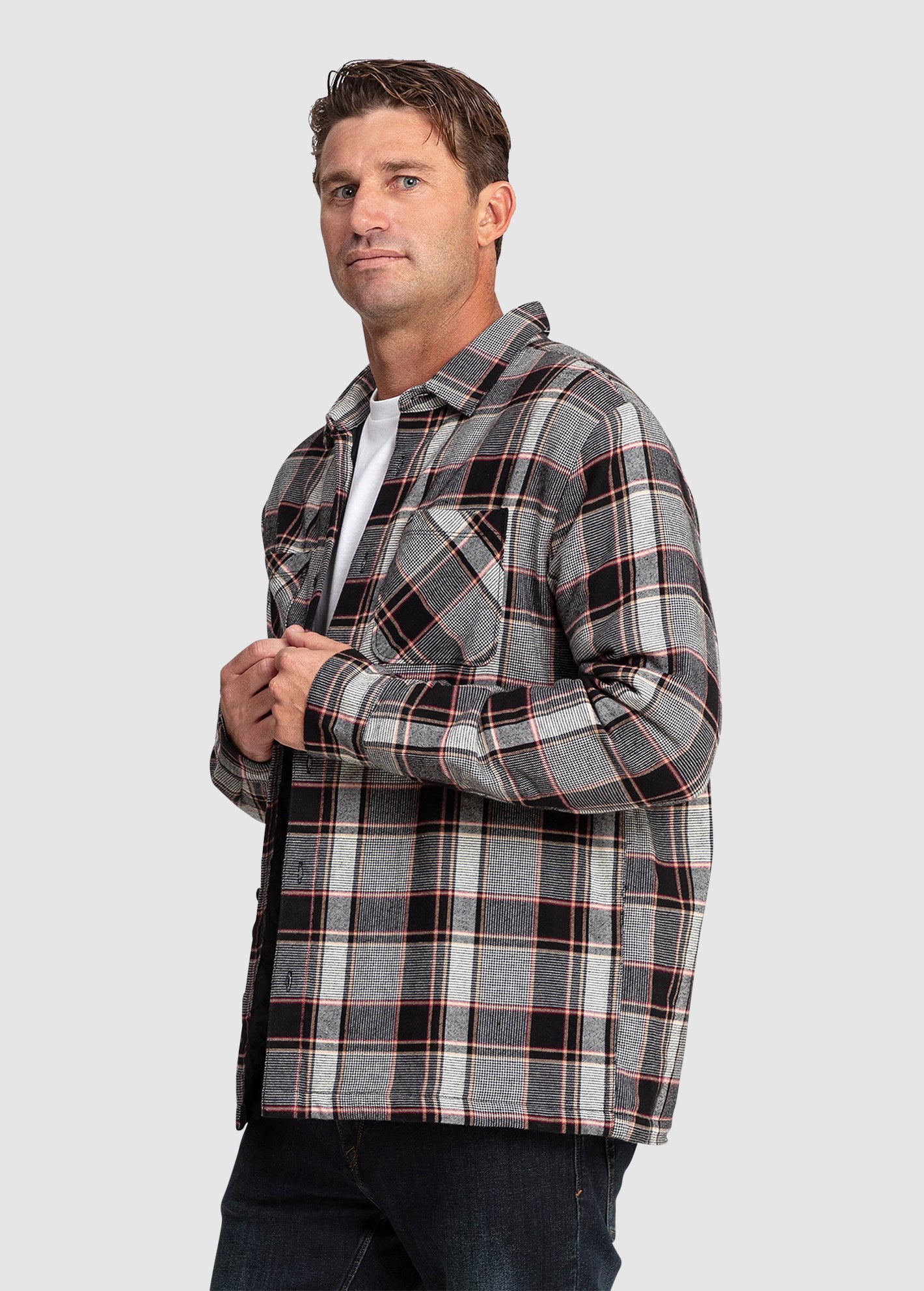 Brickstone Lined Flannel Long Sleeve Shirt