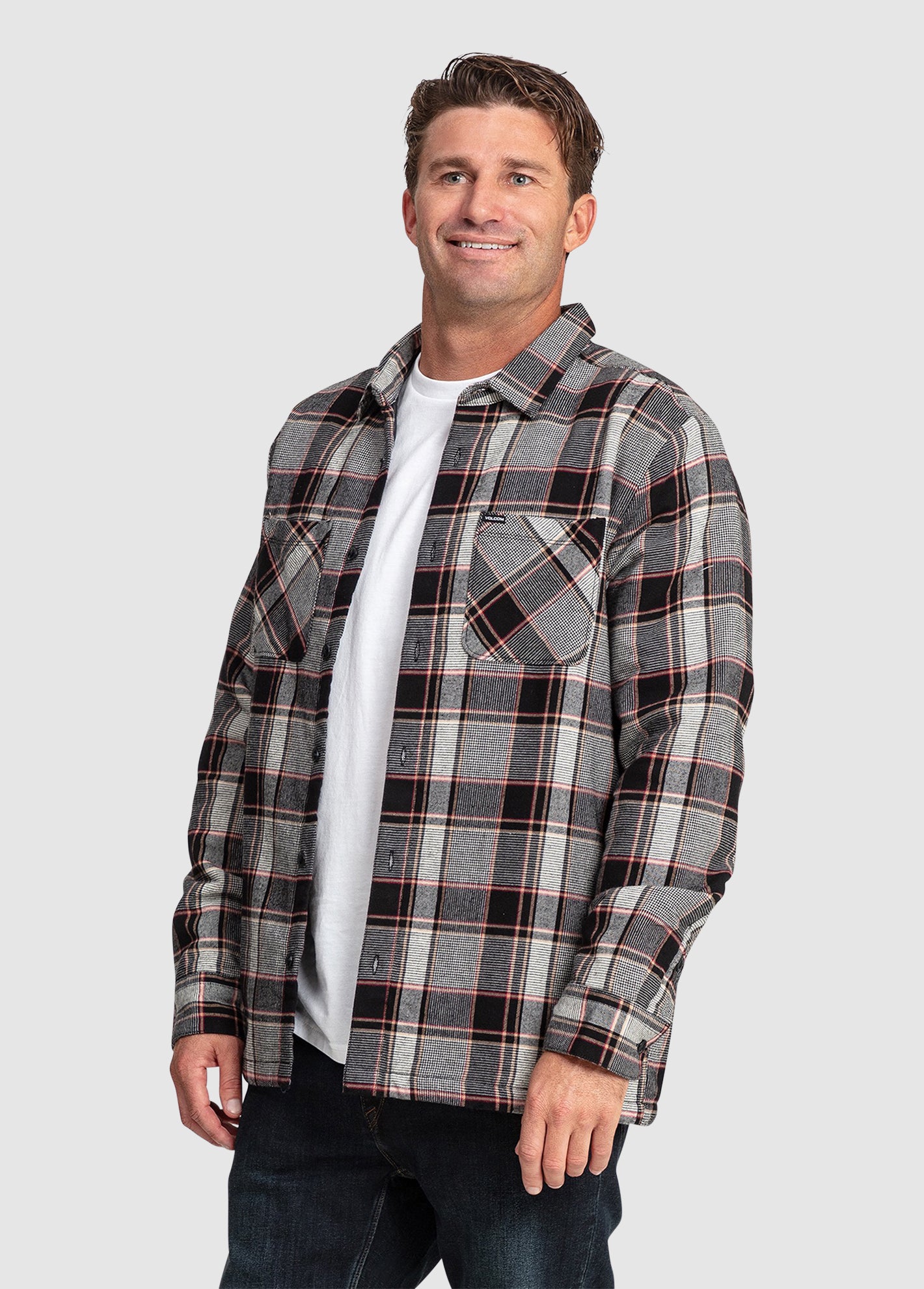 Brickstone Lined Flannel Long Sleeve Shirt