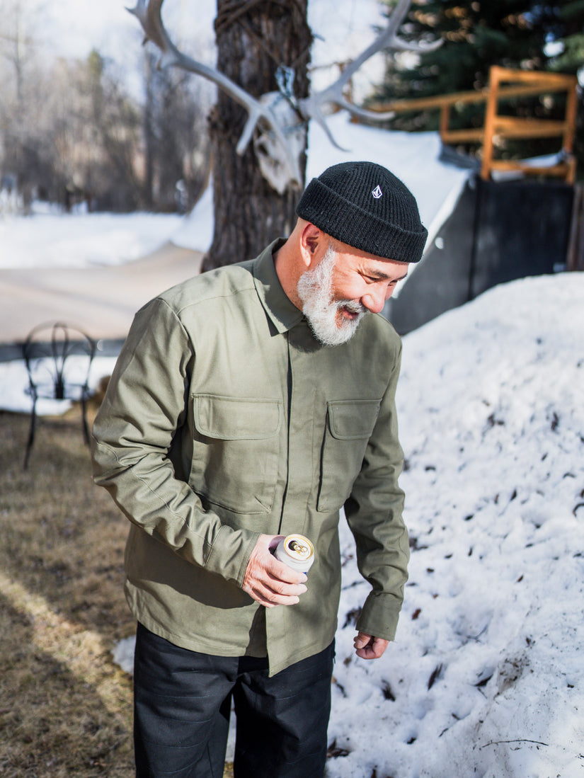 Tokyo True Bryan Iguchi Work Long Sleeve Shirt - Wintermoss