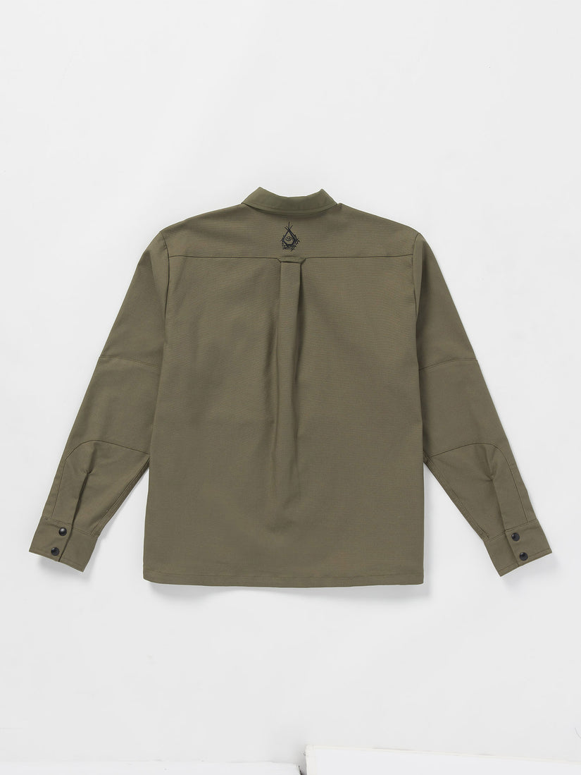 Tokyo True Bryan Iguchi Work Long Sleeve Shirt - Wintermoss