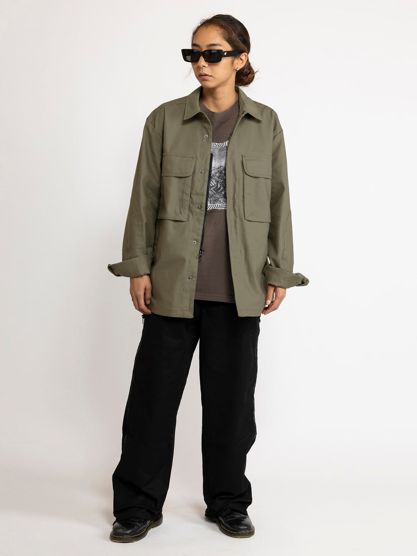 Tokyo True Bryan Iguchi Work Long Sleeve Shirt - Wintermoss