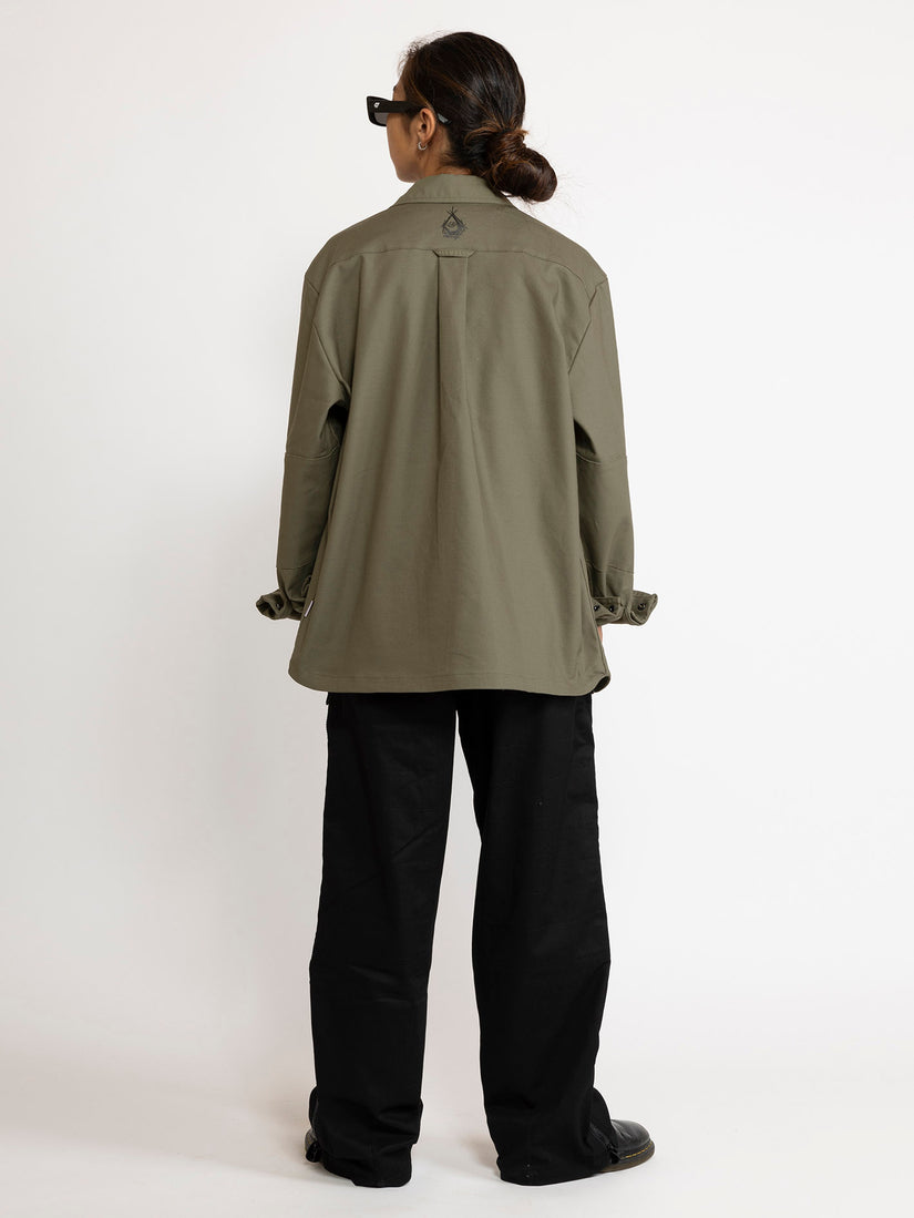 Tokyo True Bryan Iguchi Work Long Sleeve Shirt - Wintermoss