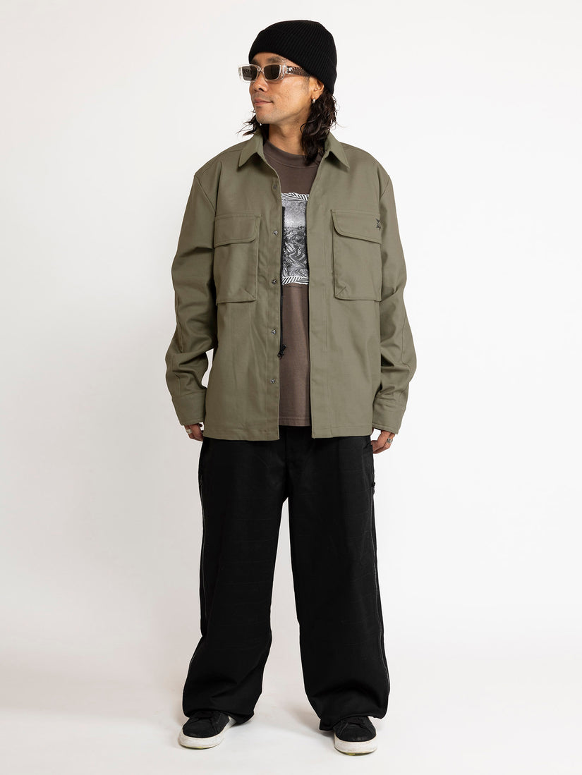 Tokyo True Bryan Iguchi Work Long Sleeve Shirt - Wintermoss