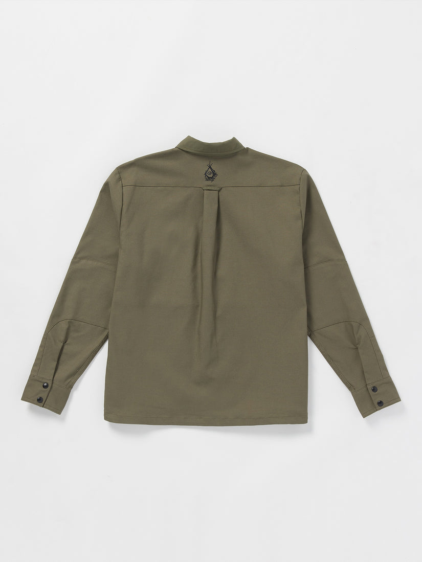 Tokyo True Bryan Iguchi Work Long Sleeve Shirt - Wintermoss