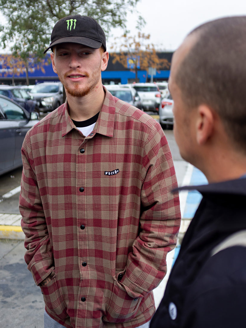 Stradostone Lined Long Sleeve Shirt - Teak