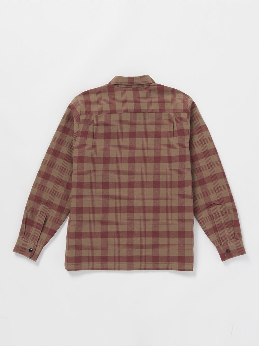 Stradostone Lined Long Sleeve Shirt - Teak