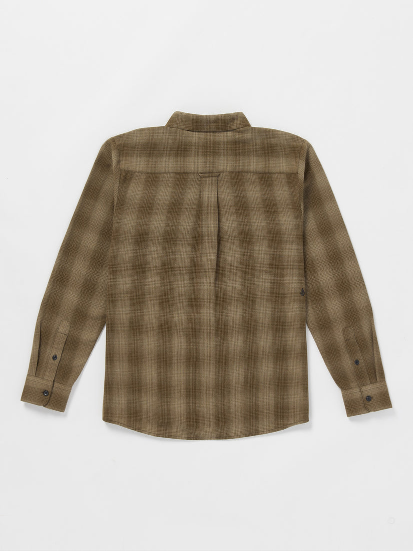 Shadowstone Flannel Long Sleeve Shirt - Dark Earth