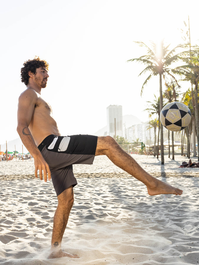 Surf Vitals Yago Dora 19" Boardshort - Black
