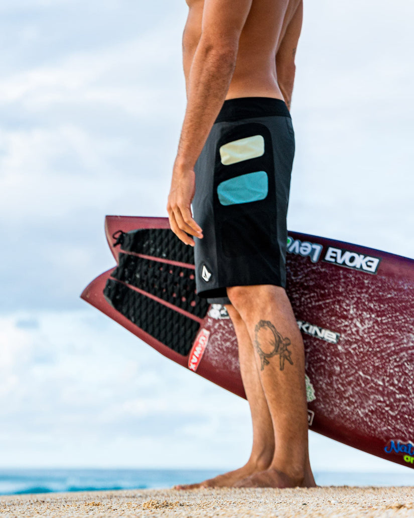 Surf Vitals Yago Dora 19" Boardshort - Stealth