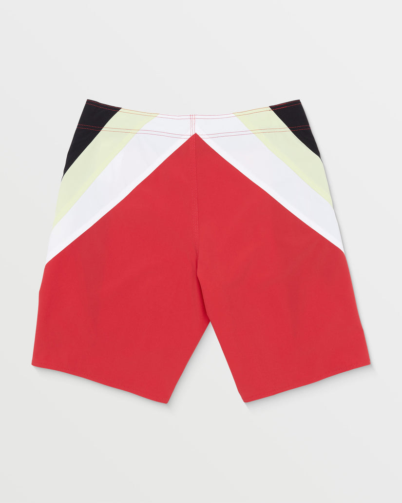 Surf Vitals J Robinson Mod 20" Boardshort - Ribbon Red